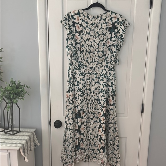 Rebecca Taylor Floral V-Neck Dress - Picture 6 of 6